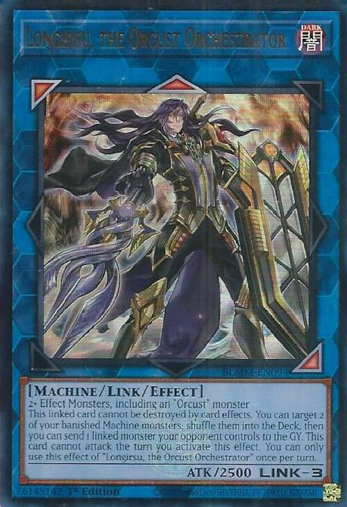 Image for Longirsu, the Orcust Orchestrator (Battles of Legend: Monster Mayhem) (BLMM-EN094) - YuGiOh