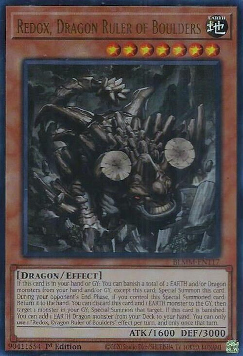 Image for Redox, Dragon Ruler of Boulders (Battles of Legend: Monster Mayhem) (BLMM-EN117) - YuGiOh