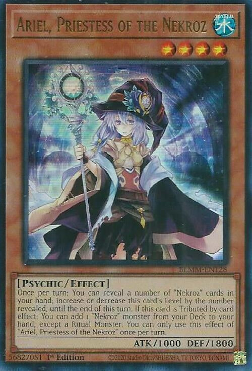 Image for Ariel, Priestess of the Nekroz (Battles of Legend: Monster Mayhem) (BLMM-EN128) - YuGiOh
