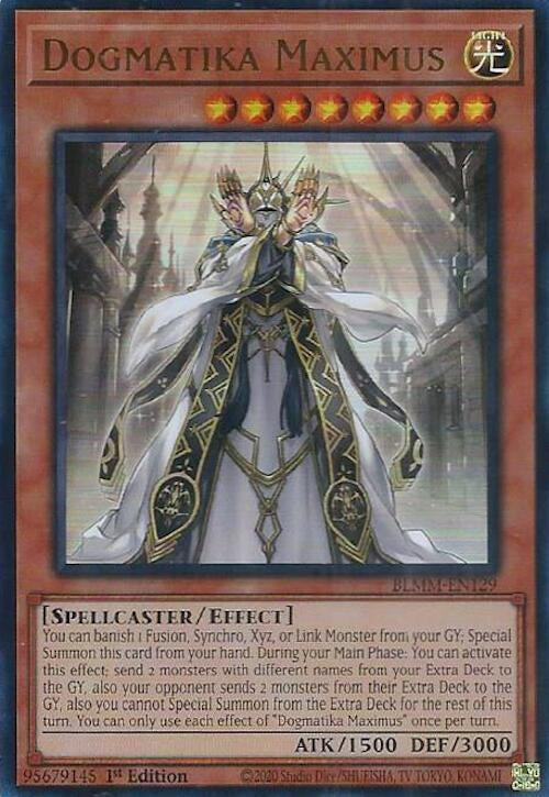 Image for Dogmatika Maximus (Battles of Legend: Monster Mayhem) (BLMM-EN129) - YuGiOh