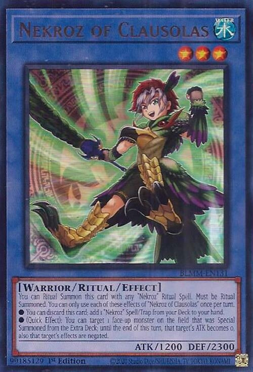 Image for Nekroz of Clausolas (Battles of Legend: Monster Mayhem) (BLMM-EN131) - YuGiOh