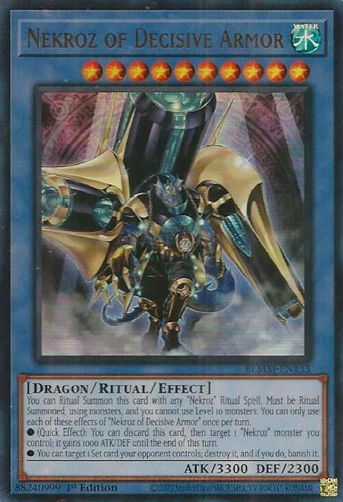 Image for Nekroz of Decisive Armor (Battles of Legend: Monster Mayhem) (BLMM-EN133) - YuGiOh