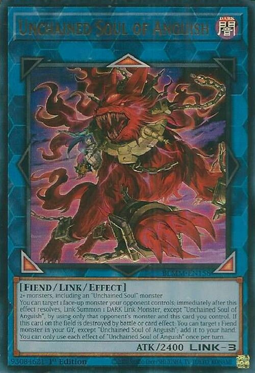 Image for Unchained Soul of Anguish (Battles of Legend: Monster Mayhem) (BLMM-EN158) - YuGiOh