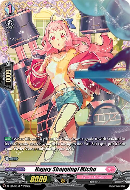 Image for Happy Shopping! Michu (D Promo Cards) (D-PR/616EN) - Cardfight Vanguard