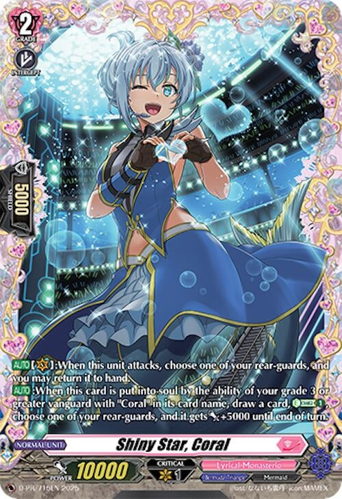 Image for Shiny Star, Coral (D Promo Cards) (D-PR/715EN) - Cardfight Vanguard