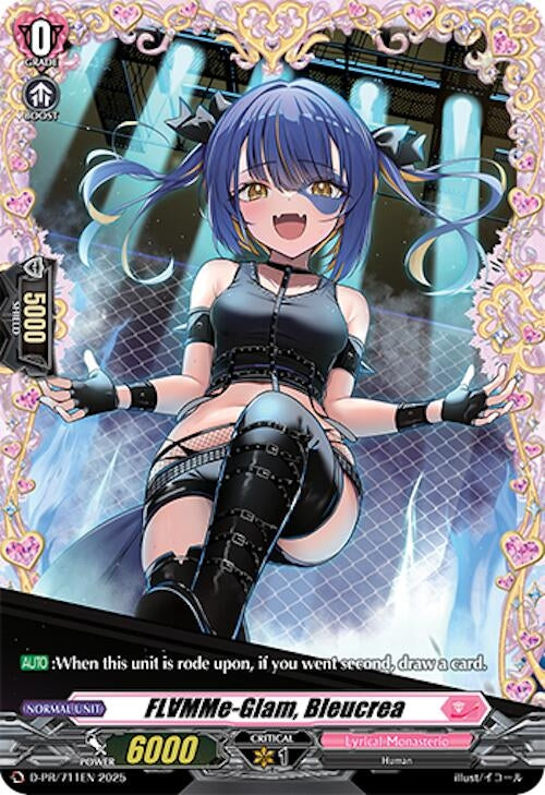 Image for FLMMe-Glam, Bleucrea (D Promo Cards) (D-PR/711EN) - Cardfight Vanguard