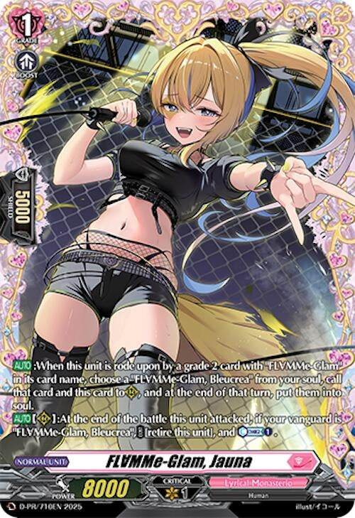 Image for FLMMe-Glam, Jauna (D Promo Cards) (D-PR/710EN) - Cardfight Vanguard