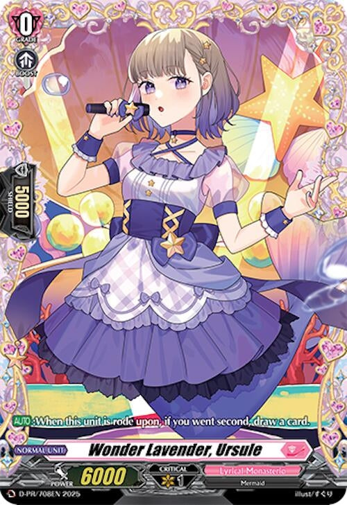 Image for Wonder Lavender, Ursule (D Promo Cards) (D-PR/708EN) - Cardfight Vanguard