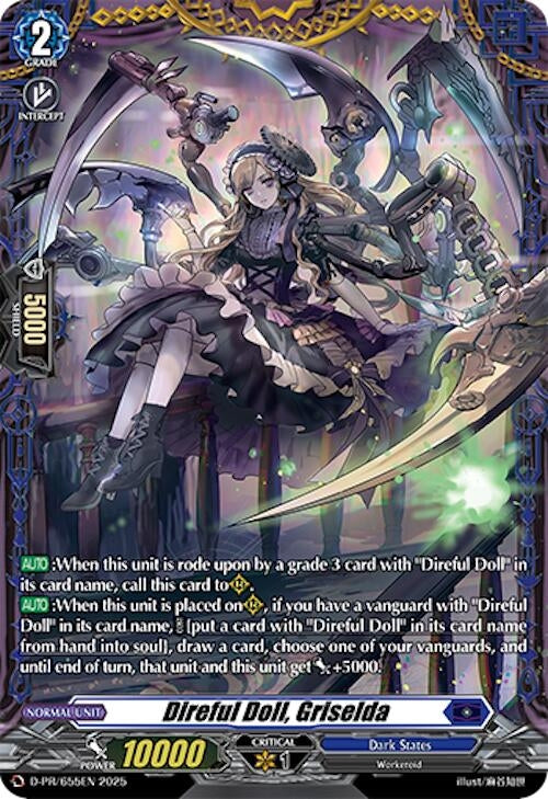 Image for Direful Doll, Griselda (D Promo Cards) (D-PR/655EN) - Cardfight Vanguard