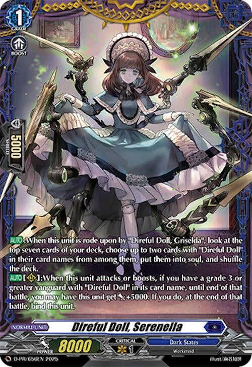 Image for Direful Doll, Serenella (D Promo Cards) (D-PR/656EN) - Cardfight Vanguard