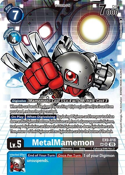 Image for MetalMamemon (SP) (Versus Monsters) (EX9-018) - Digimon Card Game