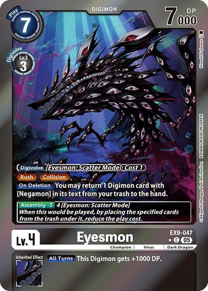 Image for Eyesmon (Limited Foil) (Versus Monsters) (EX9-047 C) - Digimon Card Game
