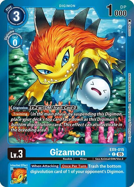 Image for Gizamon (Limited Foil) (Versus Monsters) (EX9-015 C) - Digimon Card Game