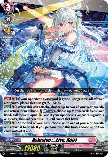 Image for AstesiceLive, Kairi (DZ-BT08: Knights 0f Rebirth) (DZ-BT08/016EN) - Cardfight Vanguard