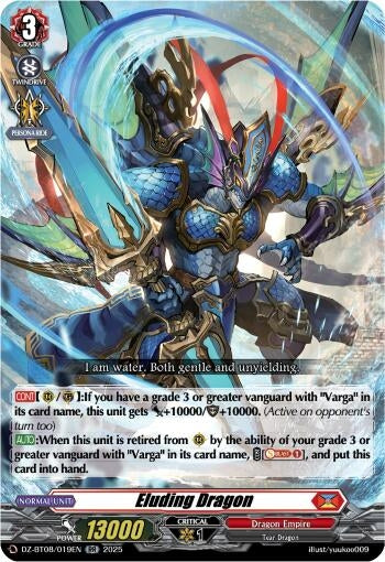 Image for Eluding Dragon (DZ-BT08: Knights 0f Rebirth) (DZ-BT08/019EN) - Cardfight Vanguard