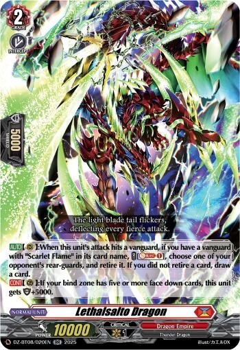 Image for Lethalsalto Dragon (DZ-BT08: Knights 0f Rebirth) (DZ-BT08/020EN) - Cardfight Vanguard