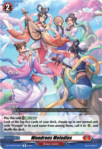 Image for Wonderous Melodies (DZ-BT08: Knights 0f Rebirth) (DZ-BT08/046EN) - Cardfight Vanguard