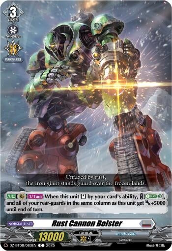 Image for Rust Cannon Bolster (DZ-BT08: Knights 0f Rebirth) (DZ-BT08/083EN) - Cardfight Vanguard