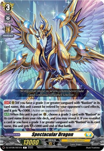 Image for Spectacular Dragon (DZ-BT08: Knights 0f Rebirth) (DZ-BT08/091EN) - Cardfight Vanguard