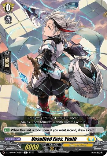 Image for Unsullied Eyes, Youth (DZ-BT08: Knights 0f Rebirth) (DZ-BT08/098EN) - Cardfight Vanguard