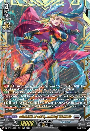 Image for Galatic B-Hero, Stately Crozard (FFR) (DZ-BT08: Knights 0f Rebirth) (DZ-BT08/FFR07EN) - Cardfight Vanguard
