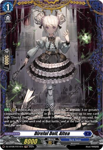 Image for Direful Doll, Altea (FR) (DZ-BT08: Knights 0f Rebirth) (DZ-BT08/FR14EN) - Cardfight Vanguard