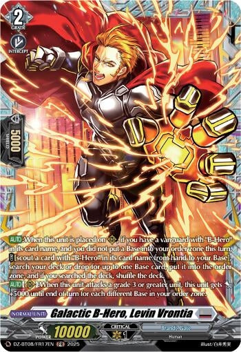 Image for Galatic B Hero, Levin Vrontia (FR) (DZ-BT08: Knights 0f Rebirth) (DZ-BT08/FR17EN) - Cardfight Vanguard