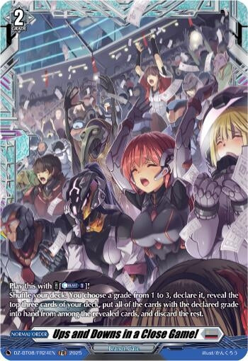 Image for Ups and Downs in a Close Game! (FR) (DZ-BT08: Knights 0f Rebirth) (DZ-BT08/FR24EN) - Cardfight Vanguard
