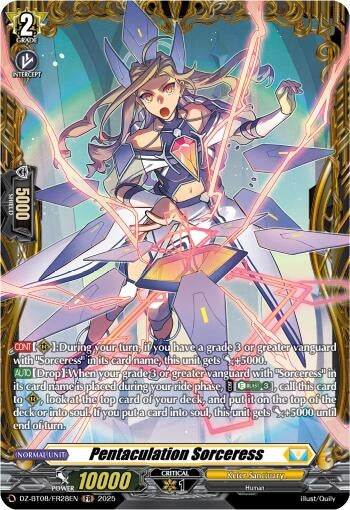 Image for Pentaculation Sorceress (FR) (DZ-BT08: Knights 0f Rebirth) (DZ-BT08/FR28EN) - Cardfight Vanguard