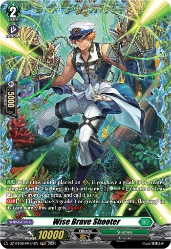 Image for Wise Brave Shooter (FR) (DZ-BT08: Knights 0f Rebirth) (DZ-BT08/FR34EN) - Cardfight Vanguard