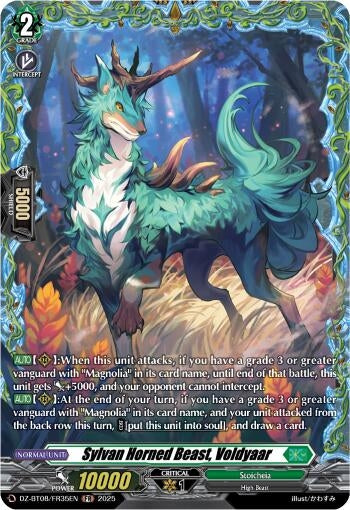 Image for Sylvan Horned Beast, Voldyaar (FR) (DZ-BT08: Knights 0f Rebirth) (DZ-BT08/FR35EN) - Cardfight Vanguard