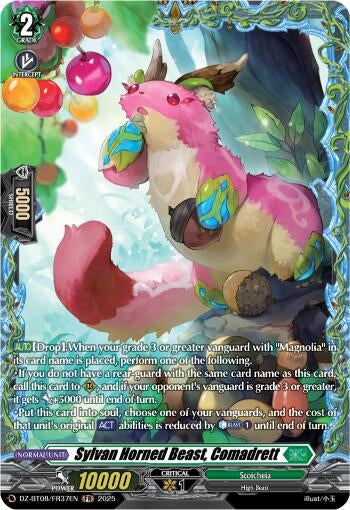 Image for Sylvan Horned Beast, Comadrett (FR) (DZ-BT08: Knights 0f Rebirth) (DZ-BT08/FR37EN) - Cardfight Vanguard