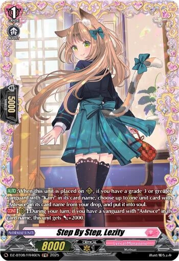Image for Step By Step, Lezity (FR) (DZ-BT08: Knights 0f Rebirth) (DZ-BT08/FR46EN) - Cardfight Vanguard
