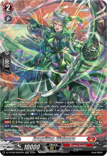 Image for Dragritter, Bishaara (SR) (DZ-BT08: Knights 0f Rebirth) (DZ-BT08/SR02EN) - Cardfight Vanguard