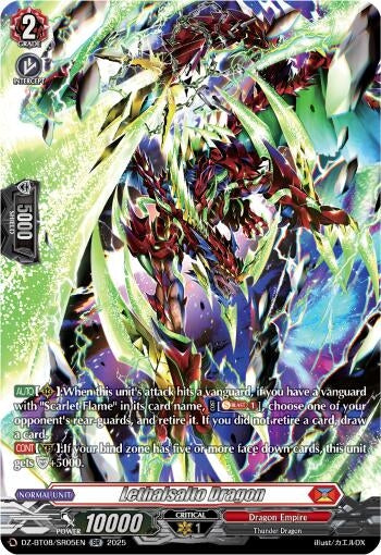 Image for Lethalsalto Dragon (SR) (DZ-BT08: Knights 0f Rebirth) (DZ-BT08/SR05EN) - Cardfight Vanguard
