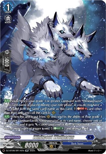 Image for Whiteout Wulberus (SR) (DZ-BT08: Knights 0f Rebirth) (DZ-BT08/SR14EN) - Cardfight Vanguard