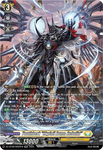 Image for Youthberk "Skyfall Arms: Rebuild" (SR) (DZ-BT08: Knights 0f Rebirth) (DZ-BT08/SR22EN) - Cardfight Vanguard