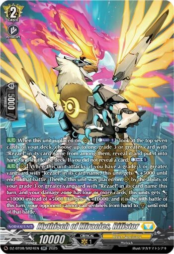 Image for Mythisch of Miracles, Rifistor (SR) (DZ-BT08: Knights 0f Rebirth) (DZ-BT08/SR24EN) - Cardfight Vanguard