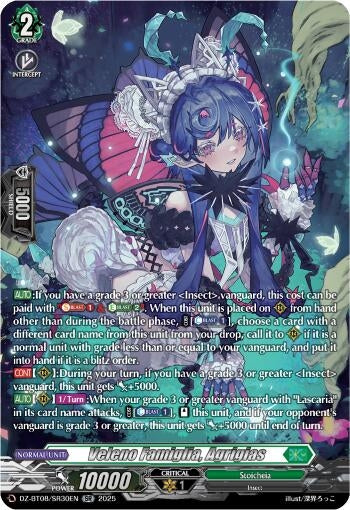 Image for Veleno Famiglia, Agrigias (SR) (DZ-BT08: Knights 0f Rebirth) (DZ-BT08/SR30EN) - Cardfight Vanguard