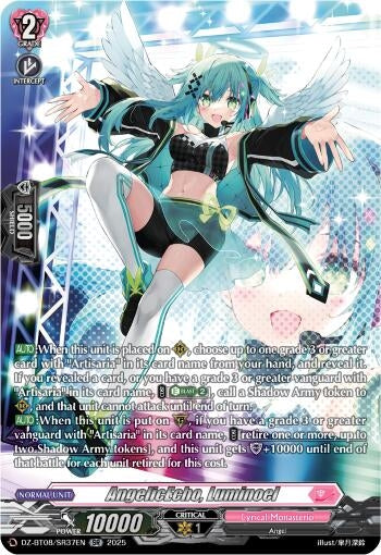 Image for AngelicEcho, Luminoel (SR) (DZ-BT08: Knights 0f Rebirth) (DZ-BT08/SR37EN) - Cardfight Vanguard