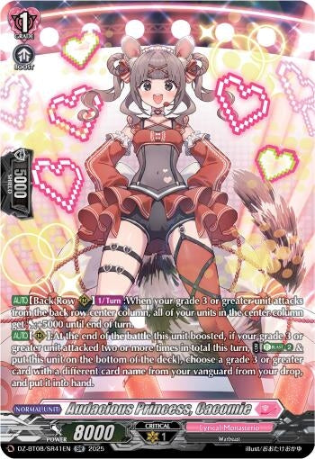 Image for Audacious Princess, Cacomie (SR) (DZ-BT08: Knights 0f Rebirth) (DZ-BT08/SR41EN) - Cardfight Vanguard
