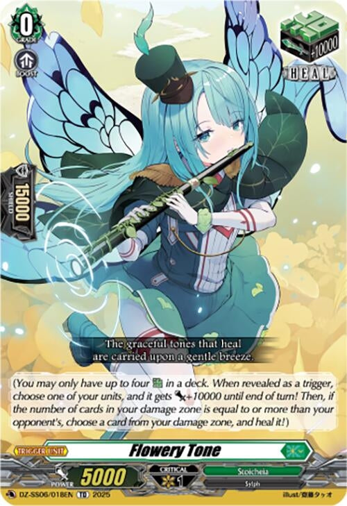 Image for Flowery Tone (DZ-SS06: Master Deckset -Urara Haneyama-) (DZ-SS06/018EN) - Cardfight Vanguard