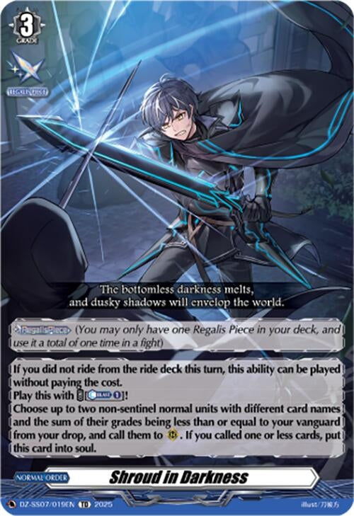 Image for Shroud in Darkness (DZ-SS07: Master Deckset -Michiru Hazama-) (DZ-SS07/019EN) - Cardfight Vanguard