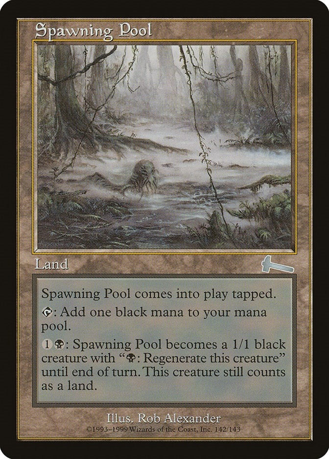 Image for Spawning Pool (Urza's Legacy) (142) - Magic: The Gathering