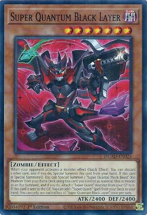 Image for Super Quantum Black Layer (Duelist's Advance) (DUAD-EN025) - YuGiOh