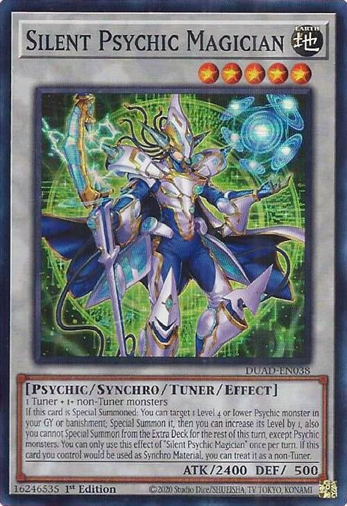 Image for Silent Psychic Magician (Duelist's Advance) (DUAD-EN038) - YuGiOh