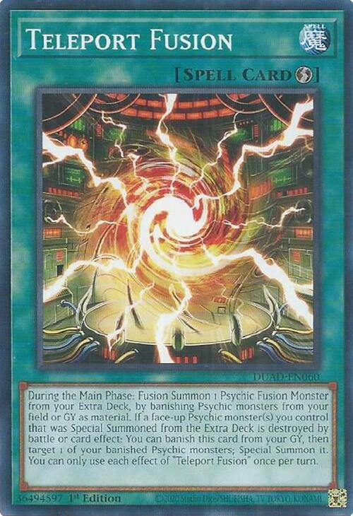 Image for Teleport Fusion (Duelist's Advance) (DUAD-EN060) - YuGiOh