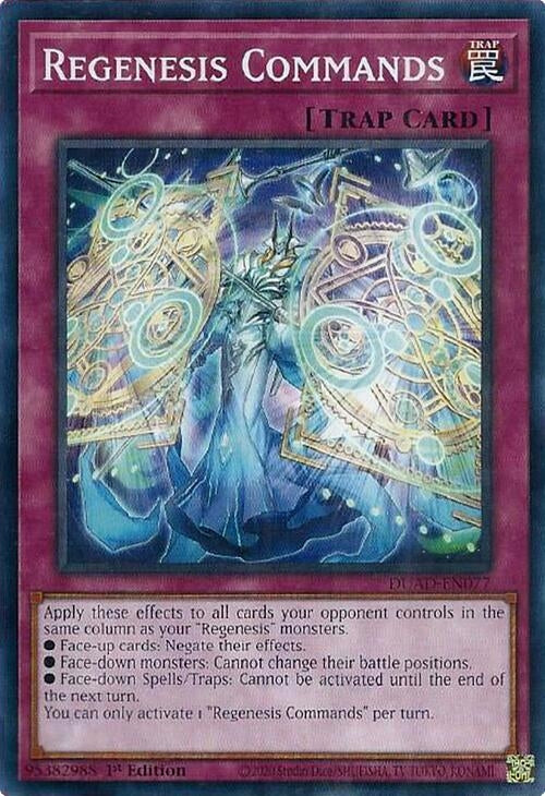 Image for Regenesis Commands (Duelist's Advance) (DUAD-EN077) - YuGiOh