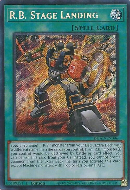 Image for R.B. Stage Landing (Duelist's Advance) (DUAD-EN096) - YuGiOh