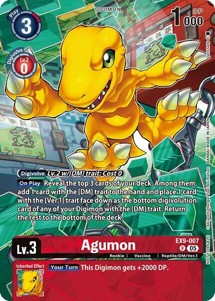 Image for Agumon (Digital Monster Day Commemoration Event Participant) (Digimon Promotion Cards) (EX9-007 R) - Digimon Card Game